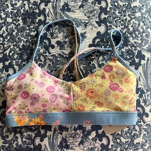 Love shack fancy x bandier BRAND NEW sports bra